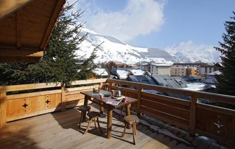 Vacances en montagne Chalet les Alpages - Les 2 Alpes - Extérieur hiver
