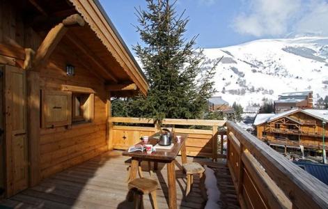 Vacances en montagne Chalet les Alpages - Les 2 Alpes - Extérieur hiver