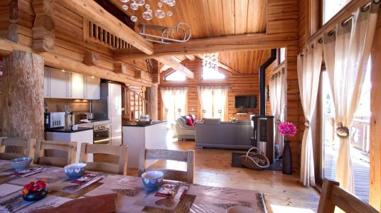 Rent in ski resort Chalet Leslie Alpen - Les 2 Alpes - Dining area