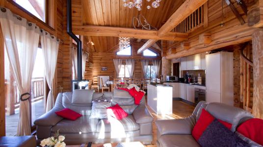 Rent in ski resort Chalet Leslie Alpen - Les 2 Alpes - Living room