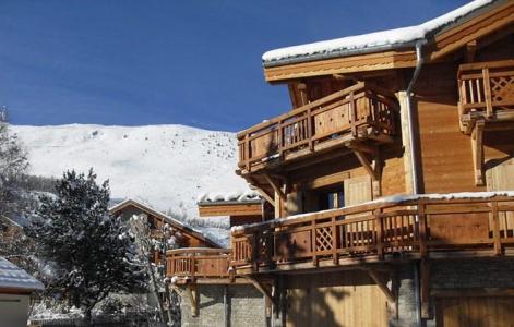 Vacances en montagne Chalet Levanna Orientale - Les 2 Alpes - Extérieur hiver