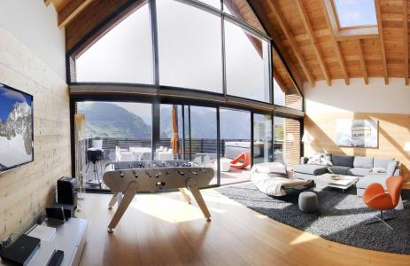 Rent in ski resort Chalet Snö Lodge - Les 2 Alpes - Living room