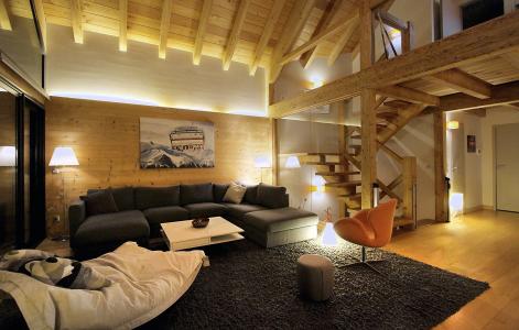 Rent in ski resort Chalet Snö Lodge - Les 2 Alpes - Living room
