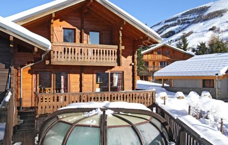 Location au ski Chalet Soleil Levant - Les 2 Alpes - Extérieur hiver