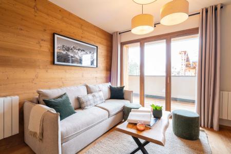 Skiverleih L'Alpeggio - Les 2 Alpes - Wohnzimmer