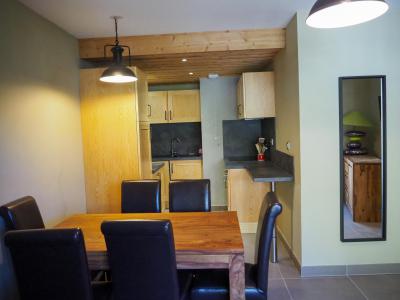 Skiverleih 2-Zimmer-Holzhütte für 6 Personen - La Résidence - Les 2 Alpes - Tisch