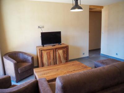 Wynajem na narty Apartament 3 pokojowy kabina 6 osób - La Résidence - Les 2 Alpes - Pokój gościnny