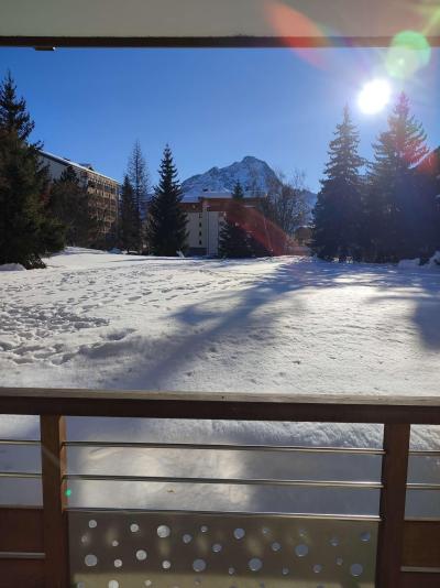 Ski verhuur Studio bergnis 5 personen (670) - La Résidence Côte Brune 5 - Les 2 Alpes - Balkon