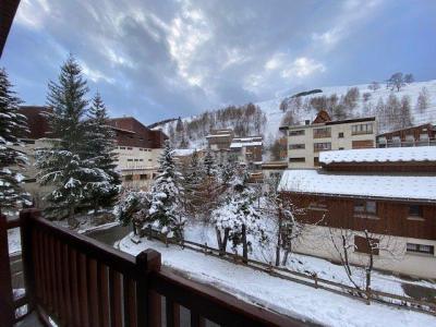 Rent in ski resort 3 room apartment sleeping corner 6 people (807) - La Résidence l'Alpina Lodge - Les 2 Alpes - Balcony