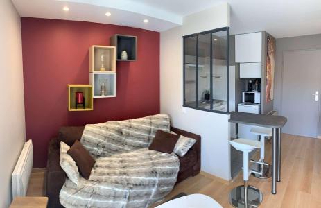 Ski verhuur Studio bergnis 4 personen (159) - La Résidence La Vallée Blanche - Les 2 Alpes - Woonkamer