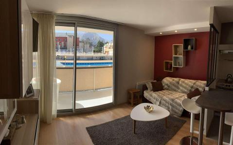 Ski verhuur Studio bergnis 4 personen (159) - La Résidence La Vallée Blanche - Les 2 Alpes - Woonkamer