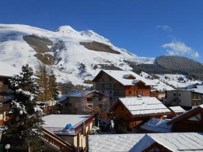 Аренда на лыжном курорте Апартаменты 3 комнат 6 чел. - La Résidence le Rochail - Les 2 Alpes - зимой под открытым небом