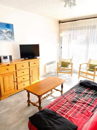 Rent in ski resort 2 room apartment sleeping corner 6 people (32) - La Résidence le Tyrol - Les 2 Alpes - Living room