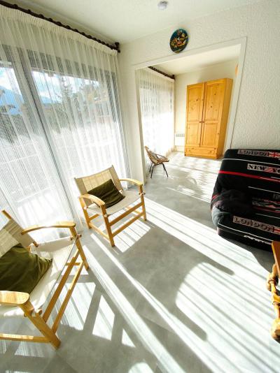 Rent in ski resort 2 room apartment sleeping corner 6 people (32) - La Résidence le Tyrol - Les 2 Alpes - Living room
