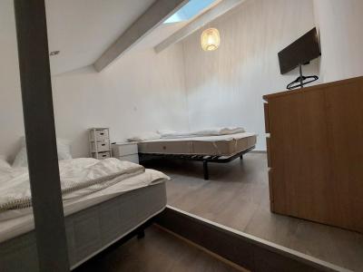 Location au ski Studio mezzanine 4 personnes (118) - La Résidence Olympe - Les 2 Alpes - Chambre