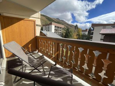 Wynajem na narty Studio z alkową 4 osoby (1091) - La Résidence Soldanelle - Les 2 Alpes - Balkon