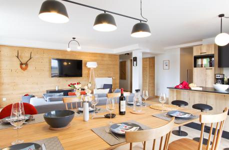 Ski verhuur Appartement 4 kamers 8 personen (A33) - Le Chalet du Soleil - Les 2 Alpes - Woonkamer