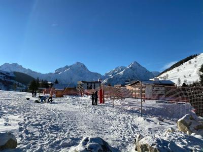 Wynajem na narty Studio z alkową 4 osoby (979) - Le Champamé - Les 2 Alpes - Zima na zewnątrz