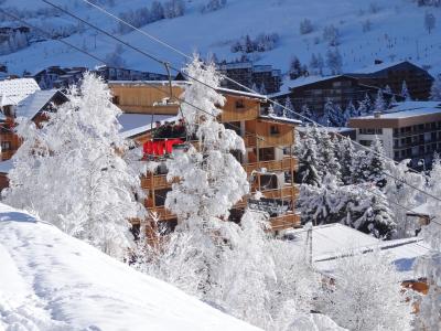 Vacances en montagne Appartement 1 pièces 4 personnes (4) - Le Super Venosc - Les 2 Alpes - Extérieur hiver