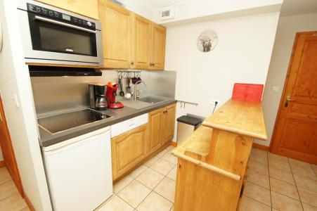 Ski verhuur Appartement 3 kamers 6 personen (E112) - Les Chalets d'Or - Les 2 Alpes - Keuken