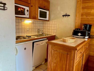 Location au ski Studio coin montagne 4 personnes (308) - Meijotel - Les 2 Alpes - Cuisine