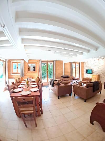 Rent in ski resort 6 room duplex chalet 12 people (DAOUR-B) - Ours Brun - Les 2 Alpes - Living room