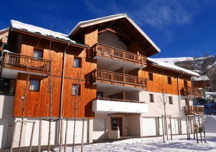 Ski verhuur Résidence Au Coeur des Ours - Les 2 Alpes - Buiten winter