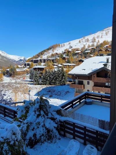 Аренда на лыжном курорте Квартира студия со спальней для 4 чел. (CDOB109) - Résidence Chalet d'Or B - Les 2 Alpes - зимой под открытым небом