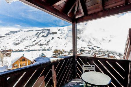 Ski verhuur Appartement 3 kamers 6 personen (230) - Résidence l'Alphératz - Les 2 Alpes - Terras
