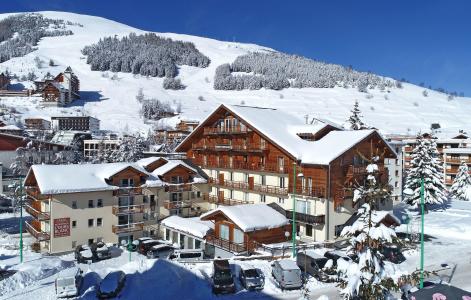 Location au ski Résidence l'Ours Blanc - Les 2 Alpes - Extérieur hiver