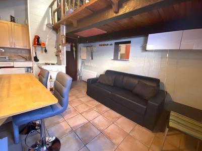 Ski verhuur Appartement 2 kamers slaapnis 3 personen (1144) - Résidence le Diamant 1 - Les 2 Alpes - Woonkamer