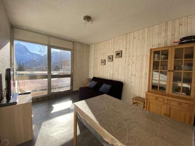 Ski verhuur Studio bergnis 6 personen (1136) - Résidence le Diamant 1 - Les 2 Alpes - Woonkamer