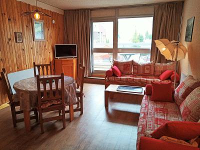 Rent in ski resort Studio sleeping corner 4 people (DIA2E1) - Résidence le Diamant II - Les 2 Alpes - Living room