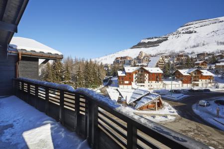 Location au ski Résidence Le Hameau - Les 2 Alpes - Extérieur hiver