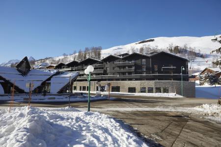 Location au ski Résidence Le Hameau - Les 2 Alpes - Extérieur hiver