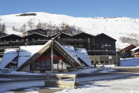 Vacances en montagne Résidence Le Hameau - Les 2 Alpes - Extérieur hiver
