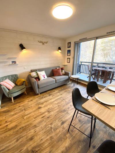 Rent in ski resort Studio sleeping corner 4 people (KAN127) - Résidence le Kandahar - Les 2 Alpes - Living room