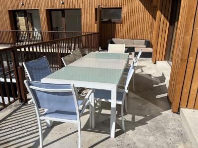 Skiverleih 4-Zimmer-Holzhütte für 6 Personen (12) - Résidence le Provencal - Les 2 Alpes - Balkon