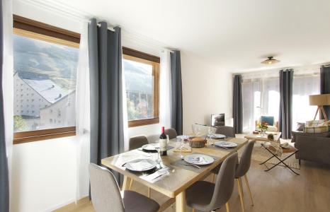 Skiverleih 4-Zimmer-Holzhütte für 6 Personen (12) - Résidence le Provencal - Les 2 Alpes - Wohnzimmer