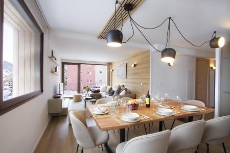 Ski verhuur Appartement 3 kabine kamers 6 personen (22) - Résidence le Provencal - Les 2 Alpes - Eethoek