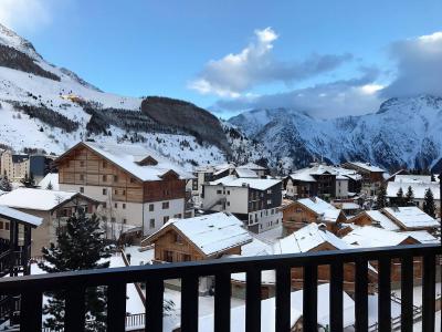 Location au ski Appartement 2 pièces 6 personnes (168) - Résidence le Rochail - Les 2 Alpes - Balcon