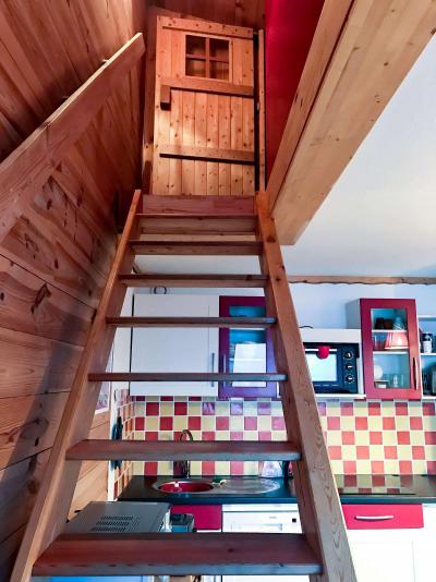 Location au ski Appartement 2 pièces 6 personnes (168) - Résidence le Rochail - Les 2 Alpes - Escalier