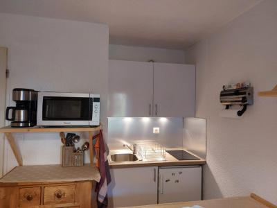 Alquiler al esquí Estudio para 2 personas (ROC206) - Résidence le Roche Mantel - Les 2 Alpes - Kitchenette