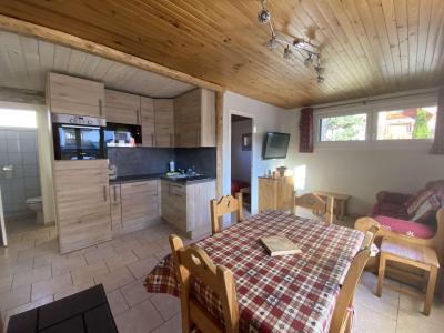 Skiverleih 2-Zimmer-Appartment für 4 Personen (1118) - Résidence Le Scrischss - Les 2 Alpes - Essbereich