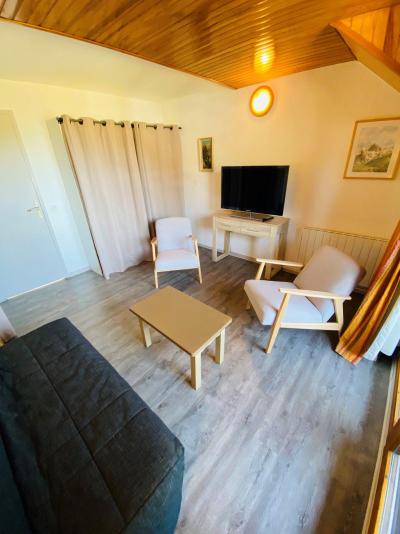 Ski verhuur Appartement duplex 3 kamers 6 personen (SOL805) - Résidence le Soleil - Les 2 Alpes - Woonkamer