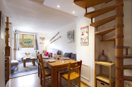 Rent in ski resort 1 room 2 cabins apartment 4 people (ARG2) - Résidence les Arias - Les 2 Alpes - Living room