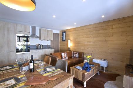 Rent in ski resort 3 room apartment cabin 5 people (2.2) - Résidence Mariande - Les 2 Alpes - Living room