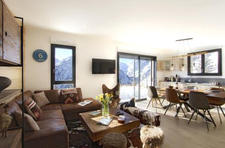 Skiverleih 4-Zimmer-Appartment für 9 Personen (4.1) - Résidence Mariande - Les 2 Alpes - Wohnzimmer