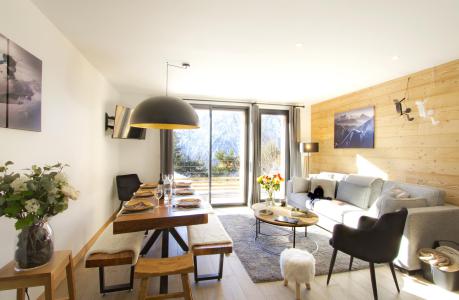 Ski verhuur Appartement 4 kamers 8 personen (1.4) - Résidence Mariande - Les 2 Alpes - Woonkamer