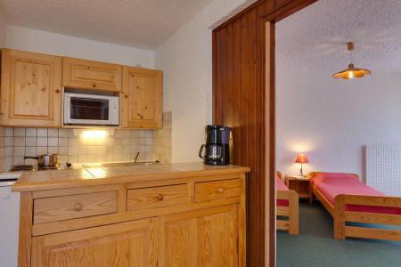 Location au ski Appartement 2 pièces cabine 4-6 personnes - Résidence Meijotel - Les 2 Alpes - Kitchenette